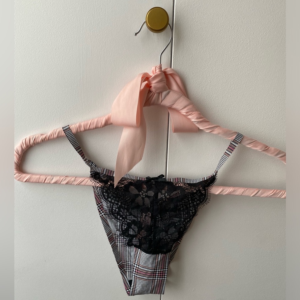 Victoria’s Secret lace panties.